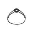 Carbon Regent Cord Bracelet