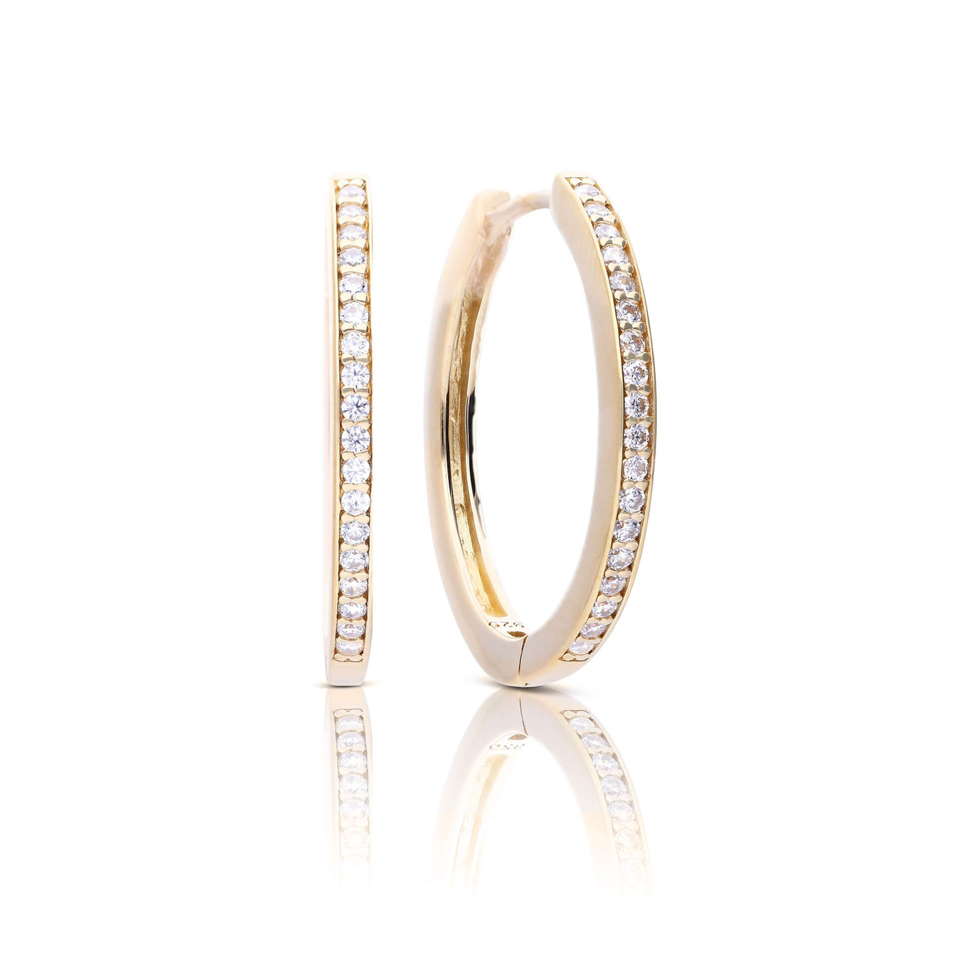 Diamonfire Classic Creole Zirkonia Creolen