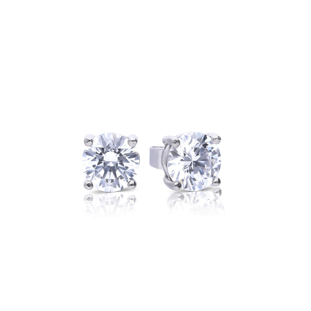 Diamonfire Ohrstecker mit vier Krappen, Karat