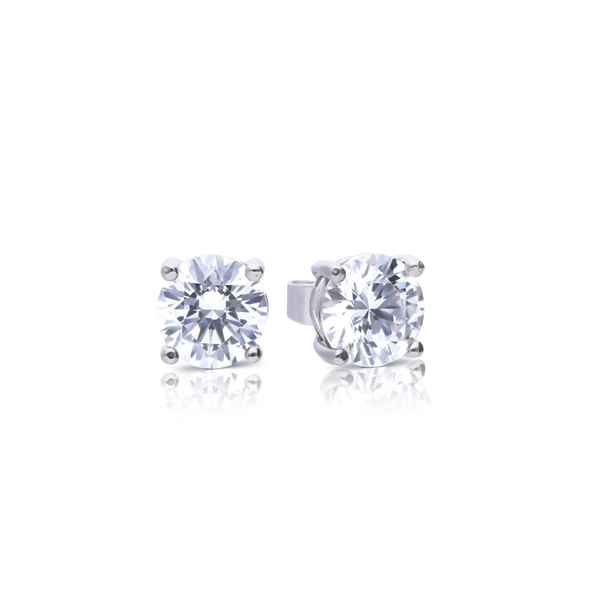 Diamonfire Ohrstecker mit vier Krappen, Karat