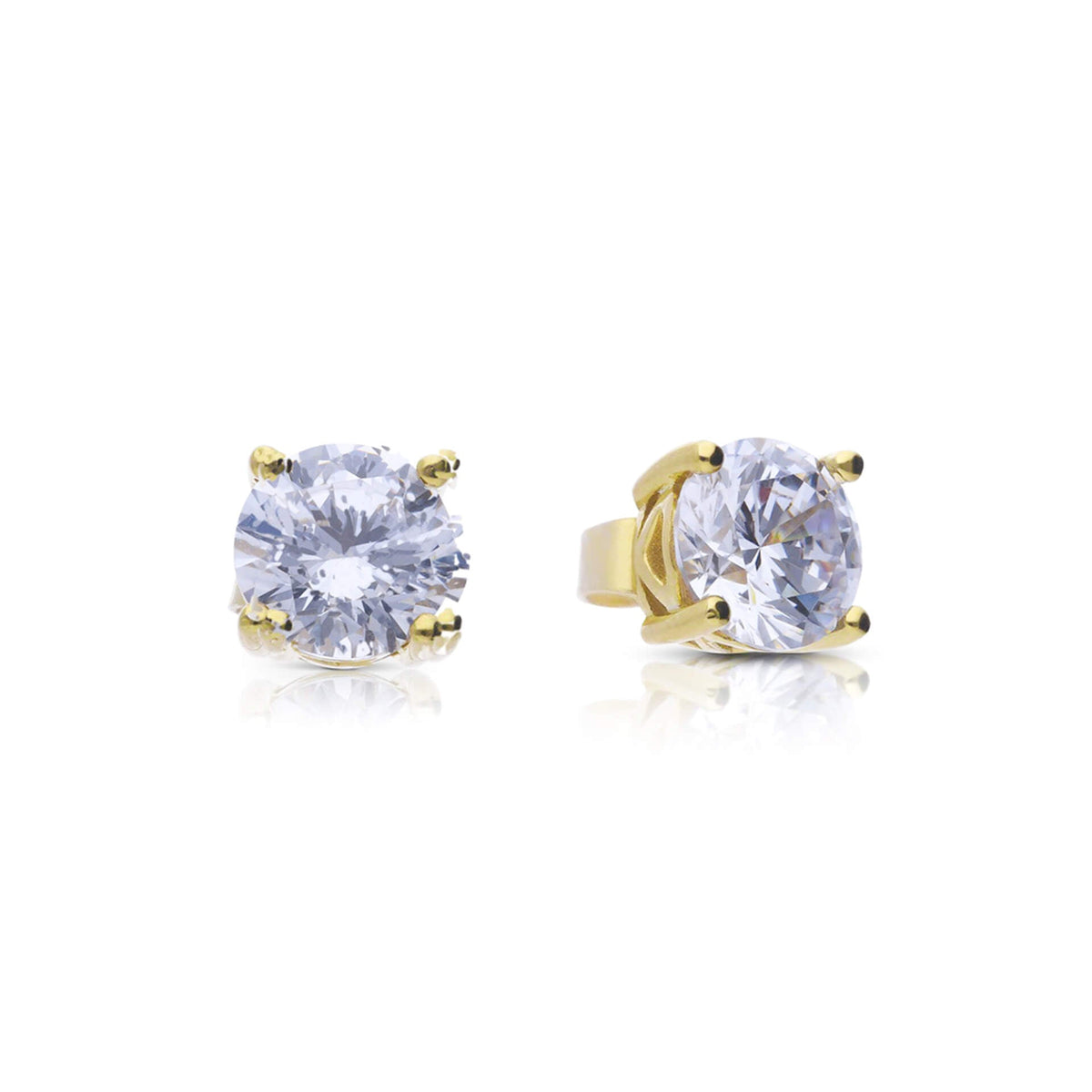 Diamonfire Ohrstecker mit vier Krappen, Karat