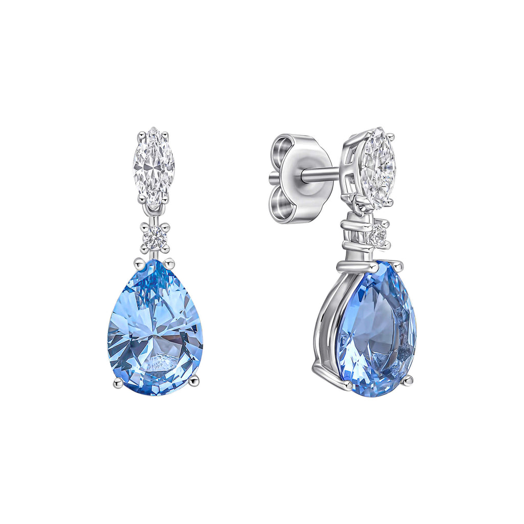 Diamonfire Teardrop and Marquise Drop Earrings
