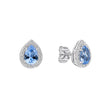 Diamonfire Zirkonia Halo Tropfen Ohrstecker