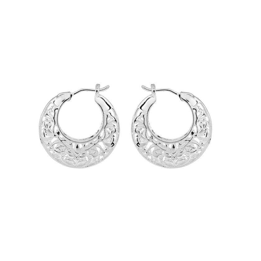Laura Ashley Fashion Powley Ohrringe mit Spitze und Reifen