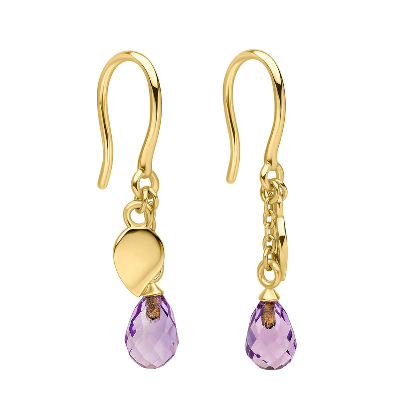 Laura Ashley Silver Everingham Meadow Semi-Precious Briolette Earrings