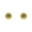 Beginnings Milgrain Semi-Precious Cabochon Birthstone Earrings