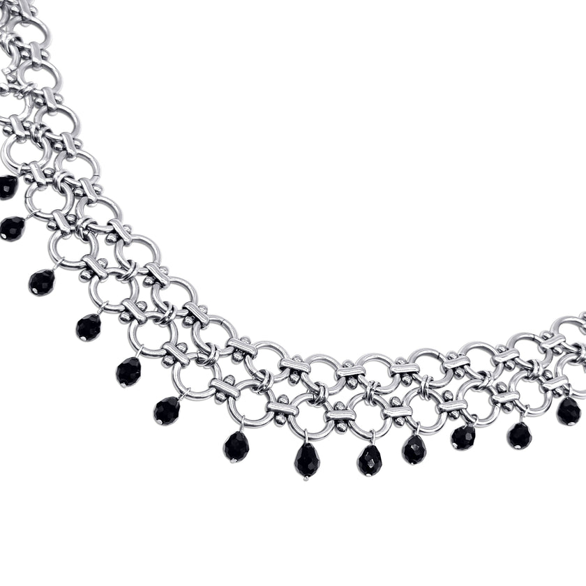 Sanctus O-Ring Traan Druppel Choker