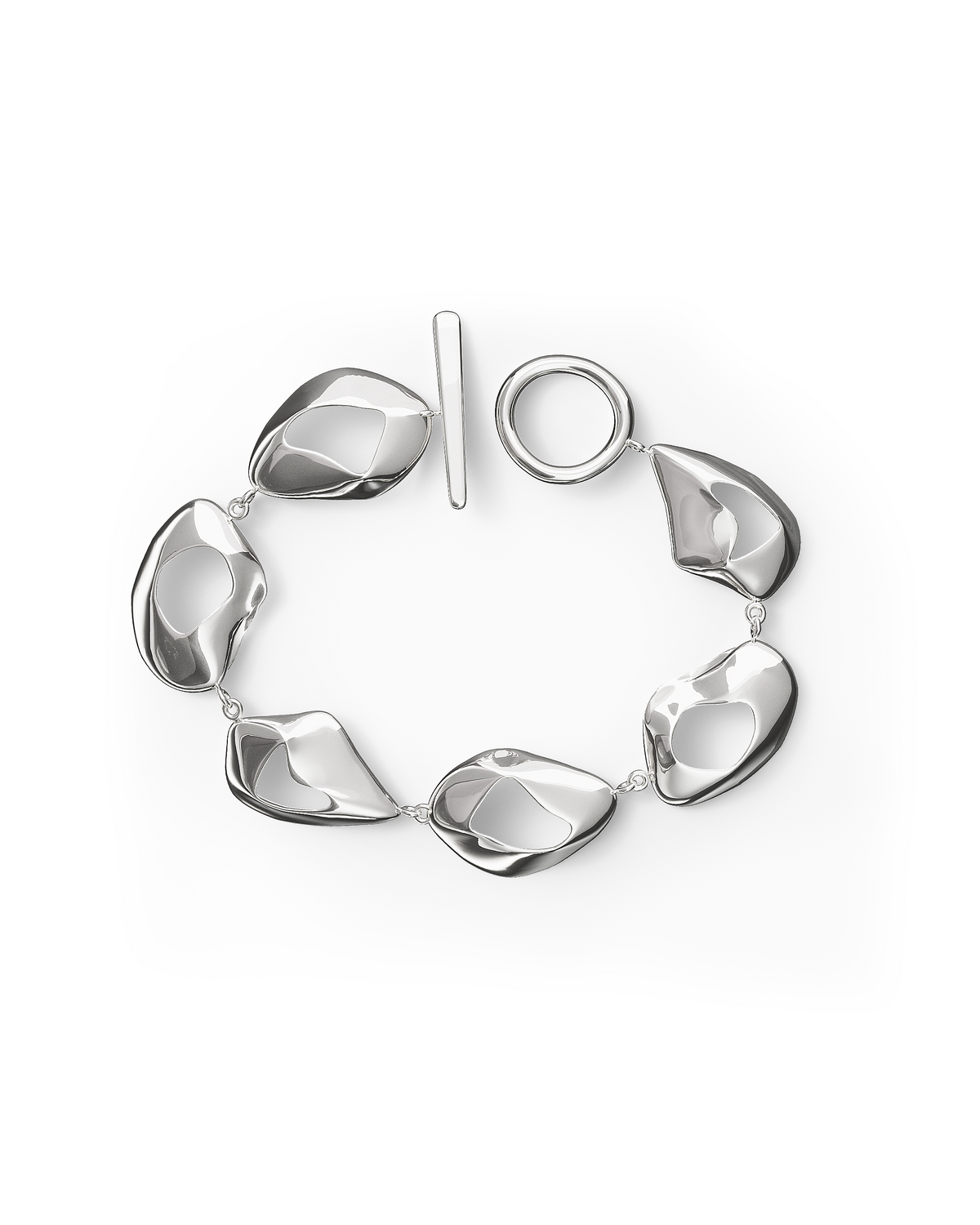 Élan Sculpted Bracelet Sterling Silver