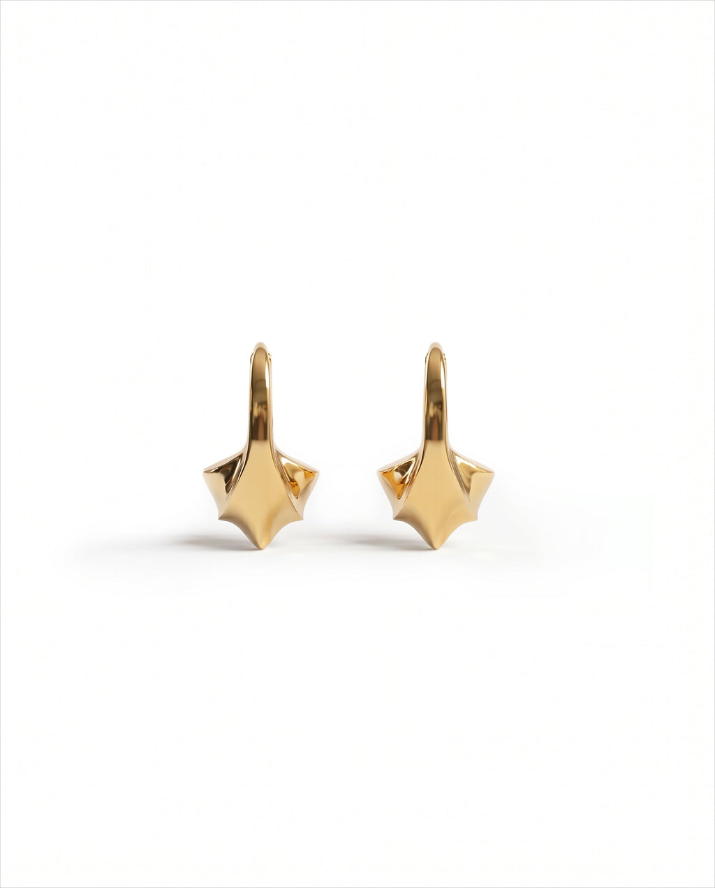 Elya Hoops | Gold Vermeil