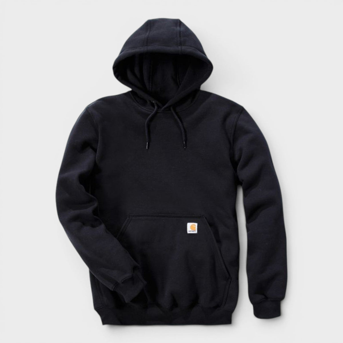 Loose Fit Midweight Hoodie Black