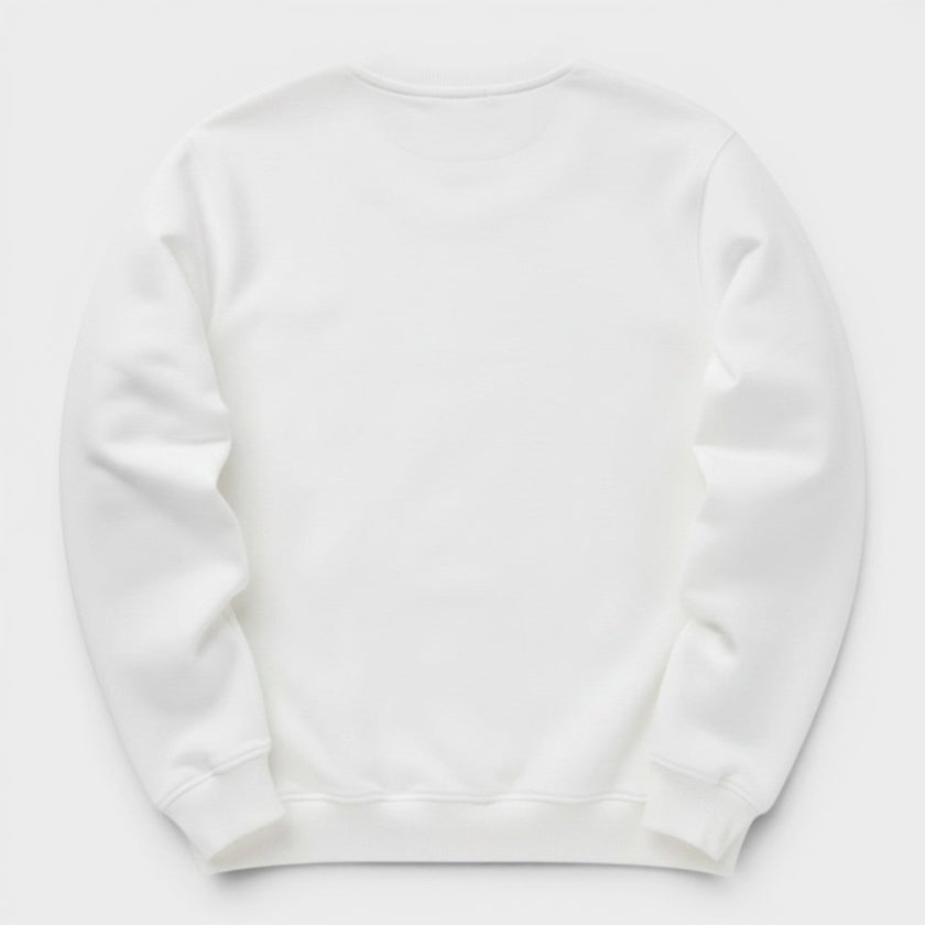 Les Anneaux Olympic Rings Screen Print Sweatshirt White
