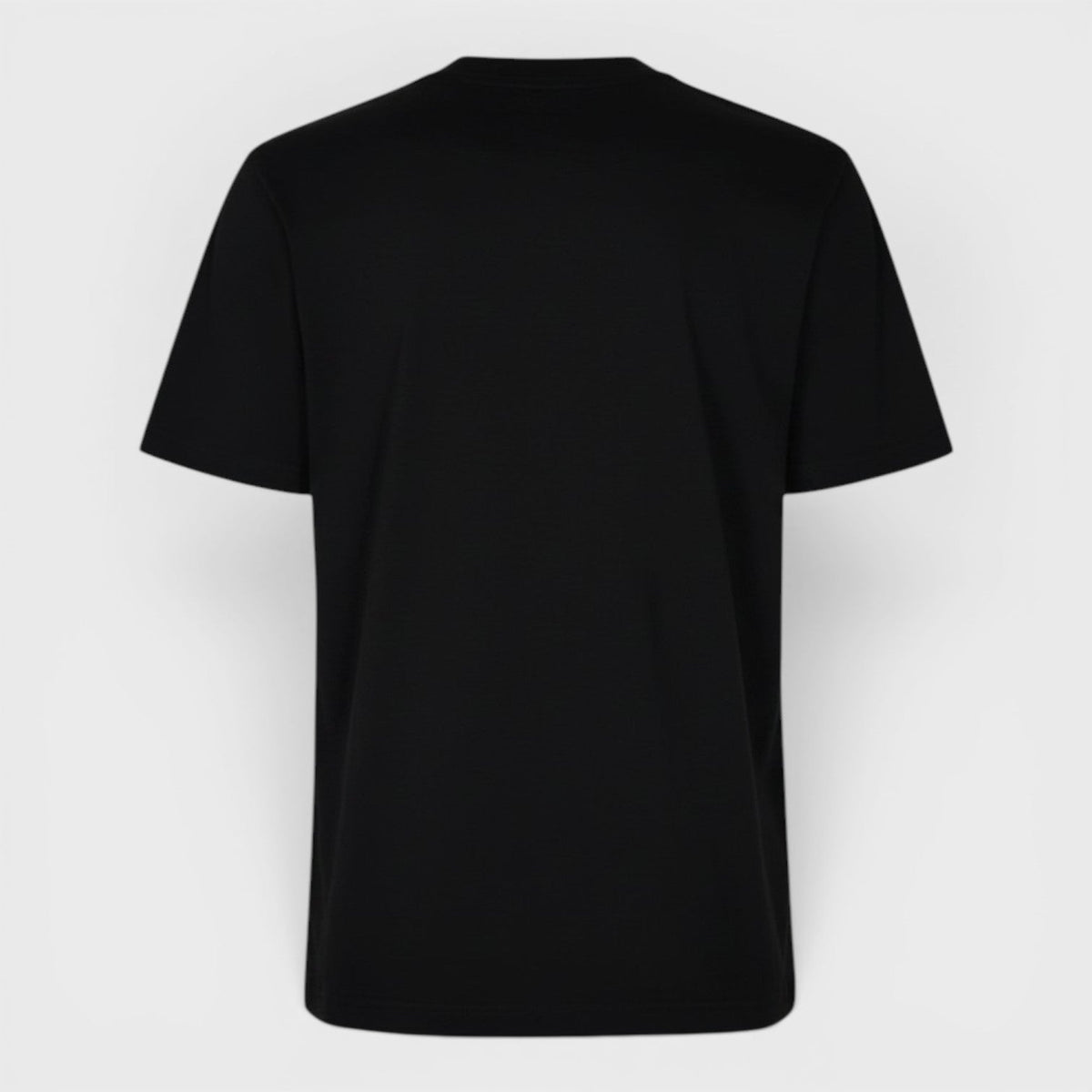 Playful Eagle Screen Printed T-Shirt Black