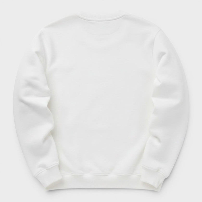 Casa Sport Icon Screen Printed Sweatshirt White