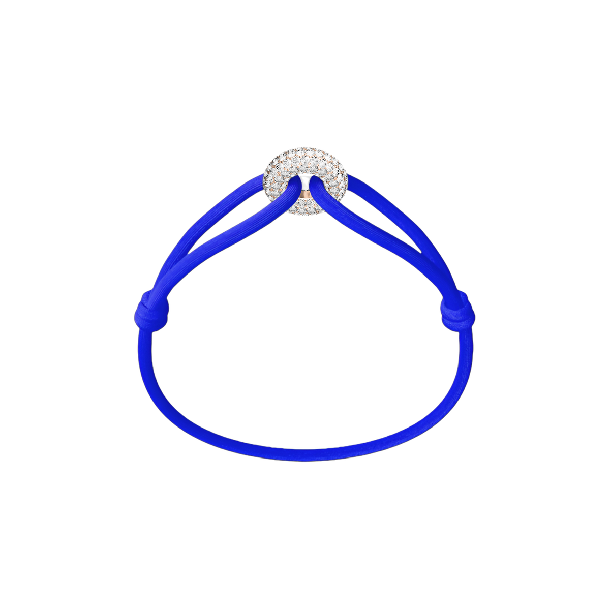 Rose Soho Pavé Cord Bracelet