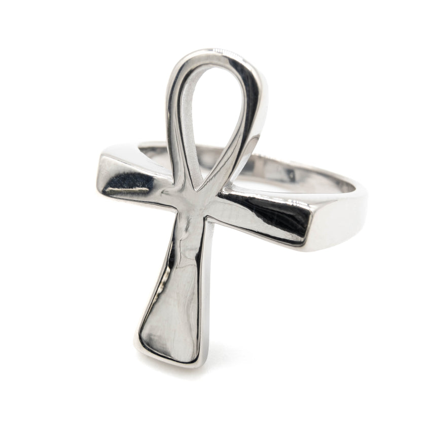 Ankh Ring Silver