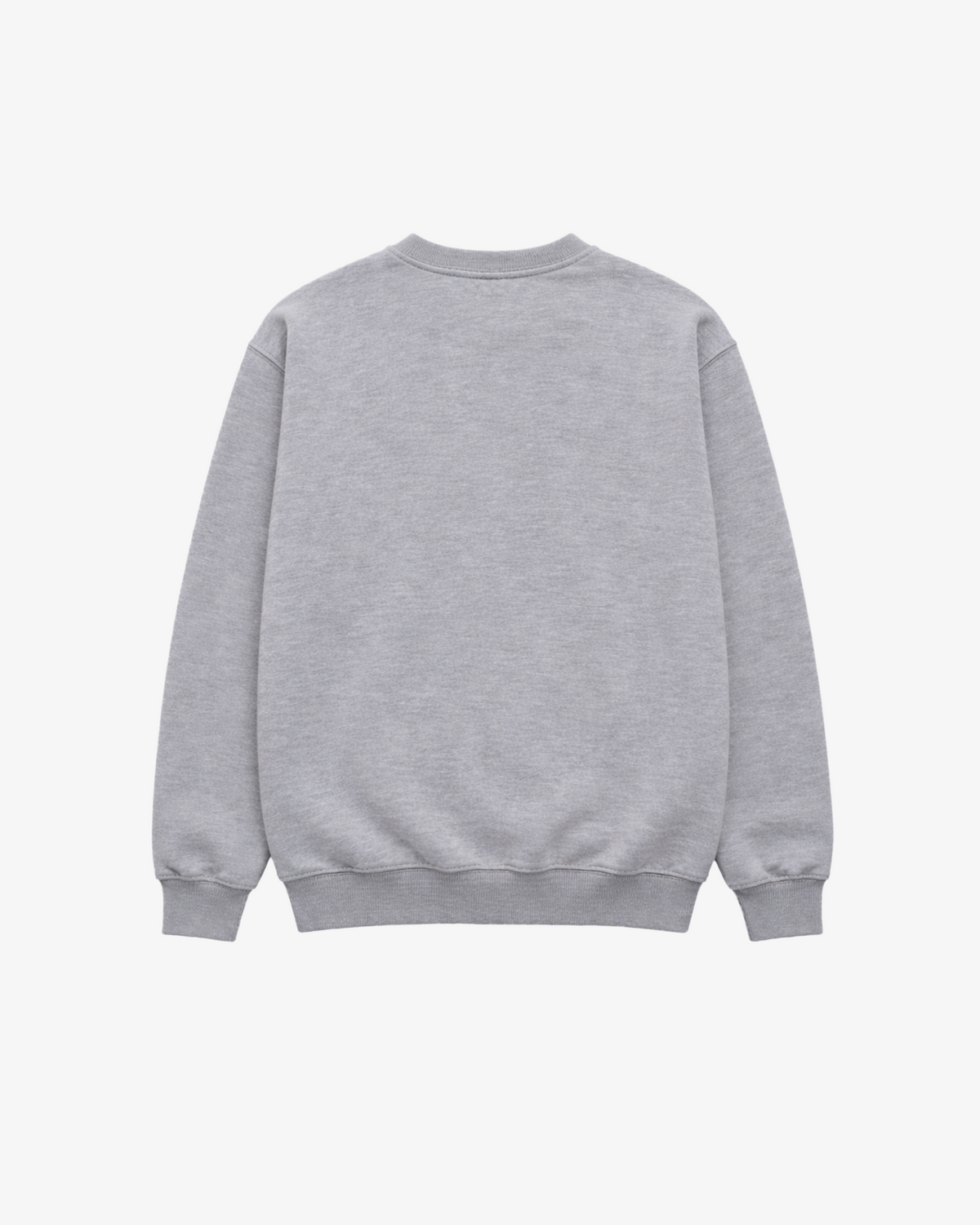 Men's Embroidered Heavyweight Sweatshirt - Light Grey