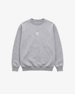 Men's Embroidered Heavyweight Sweatshirt - Light Grey