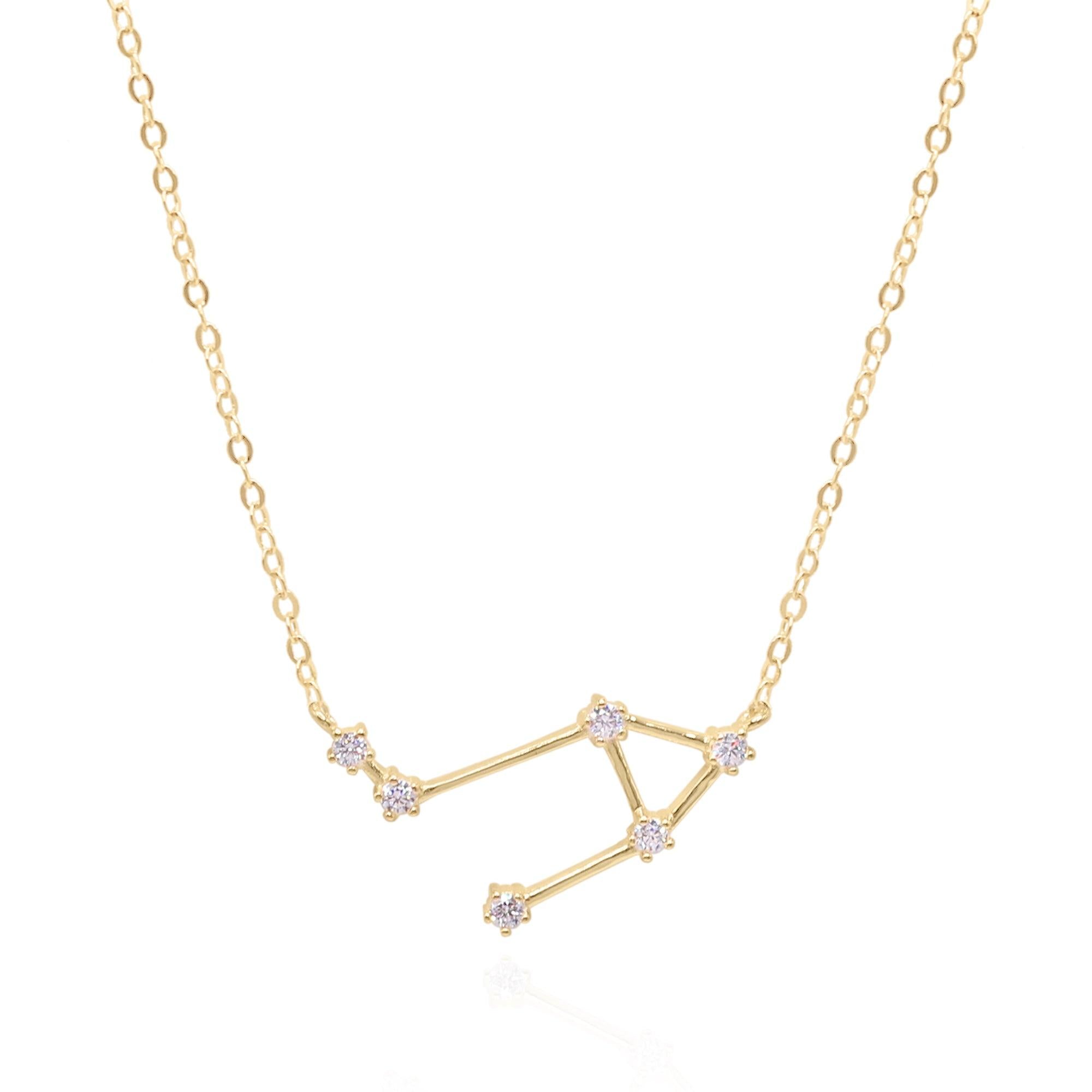 Esphyr Constellation Sternzeichen-Halskette | 18K vergoldet