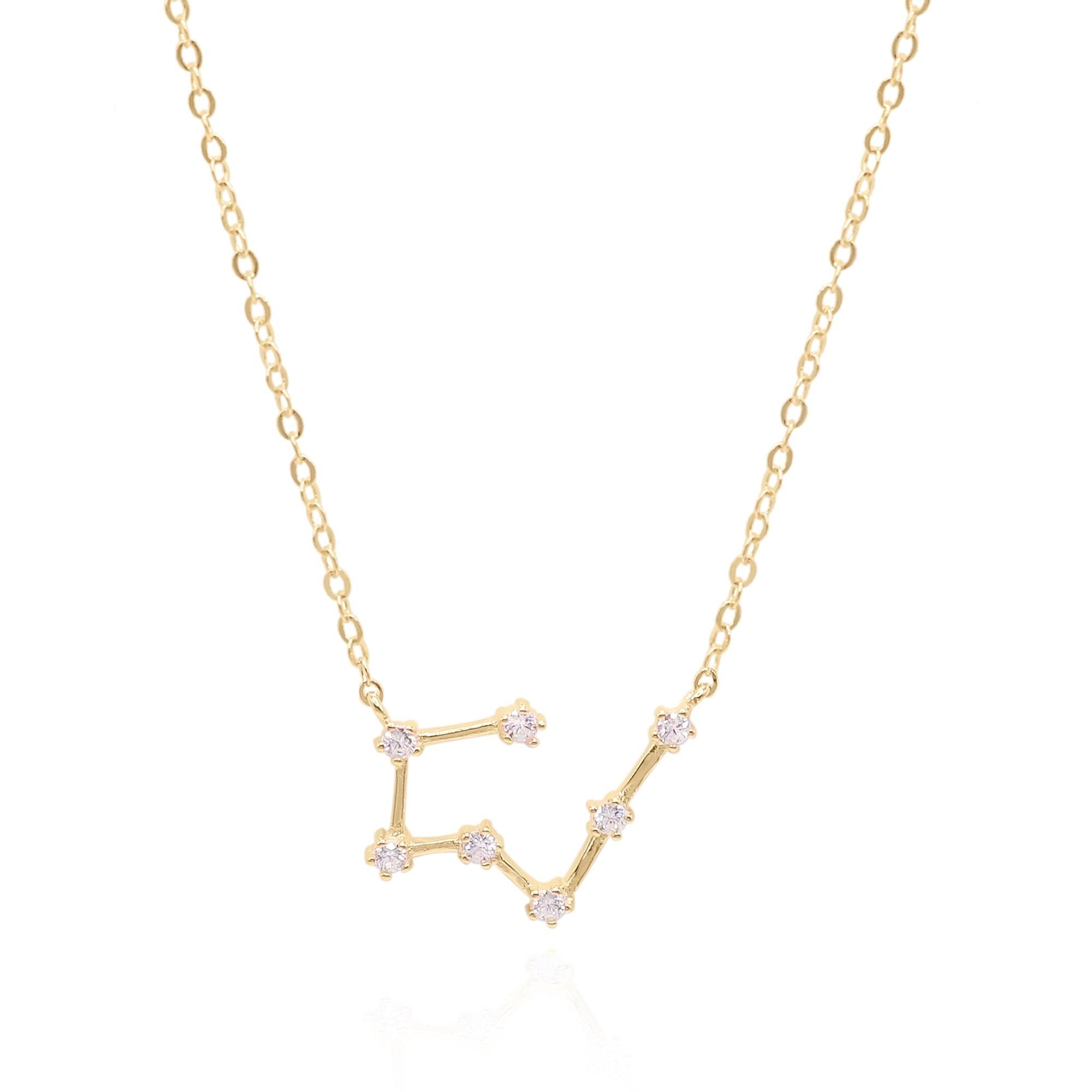 Esphyr Constellation Sternzeichen-Halskette | 18K vergoldet