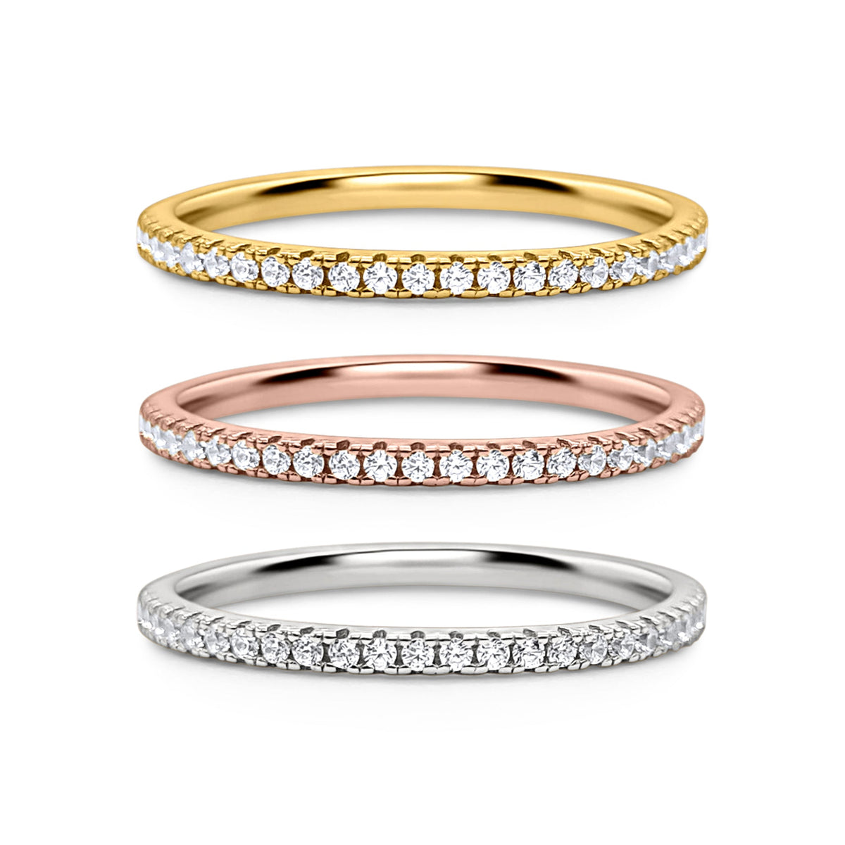 Essential Eternity Stacking Ring-sæt