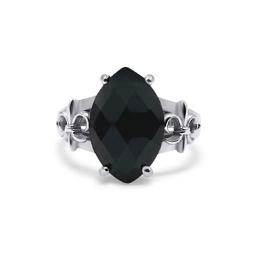 Anello Requiem Fleur De Lis