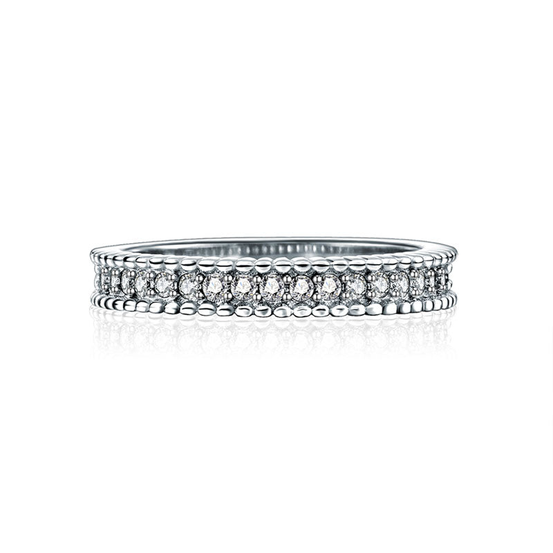 Ring-sett i sterlingsølv (Padme)