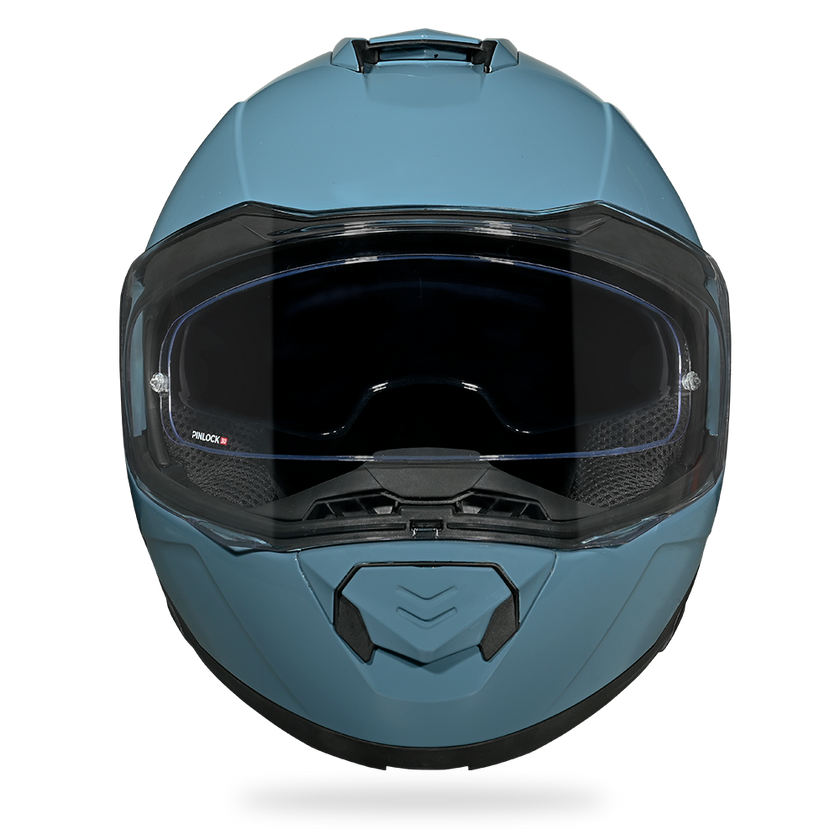 Daytona Glide Modular Motorcycle Helmet - DOT & ECE Approved, Bluetooth Ready, Dual Visor, Men/Women/Youth- Shark Blu
