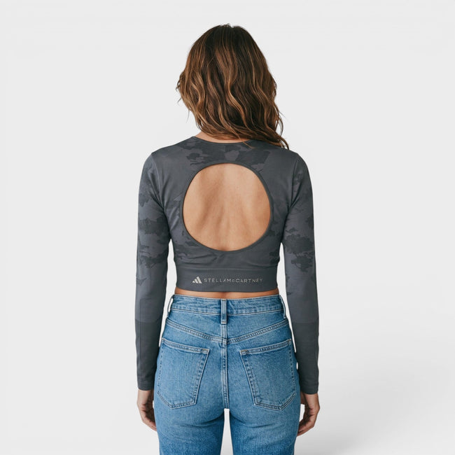 Adidas Truestrength Seamless Long Sleeve Yoga Top Black