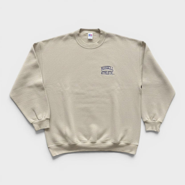 Crew Logo Sweatshirt Beige