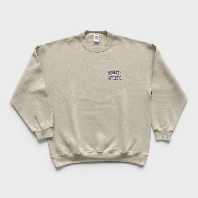 Crew Logo Sweatshirt Beige