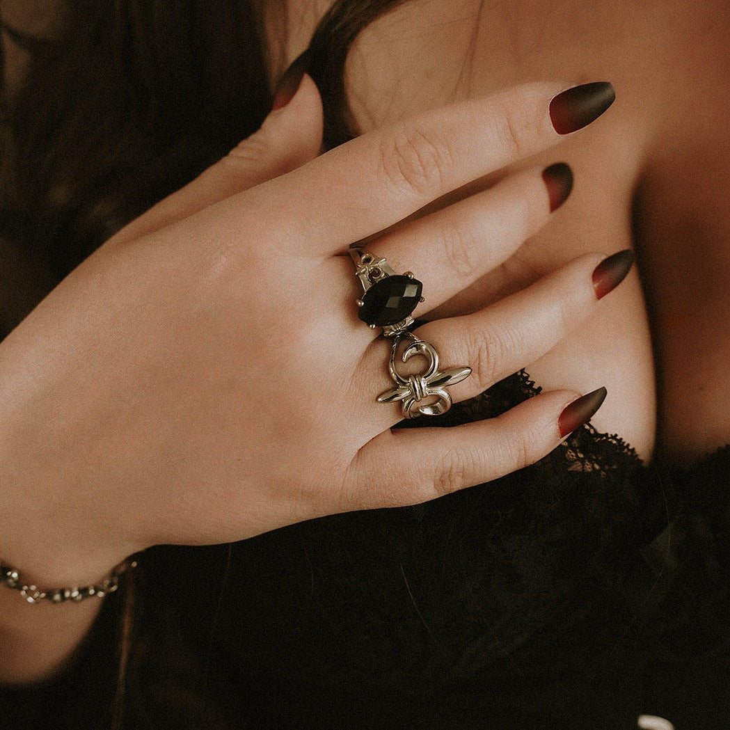 Anello Requiem Fleur De Lis
