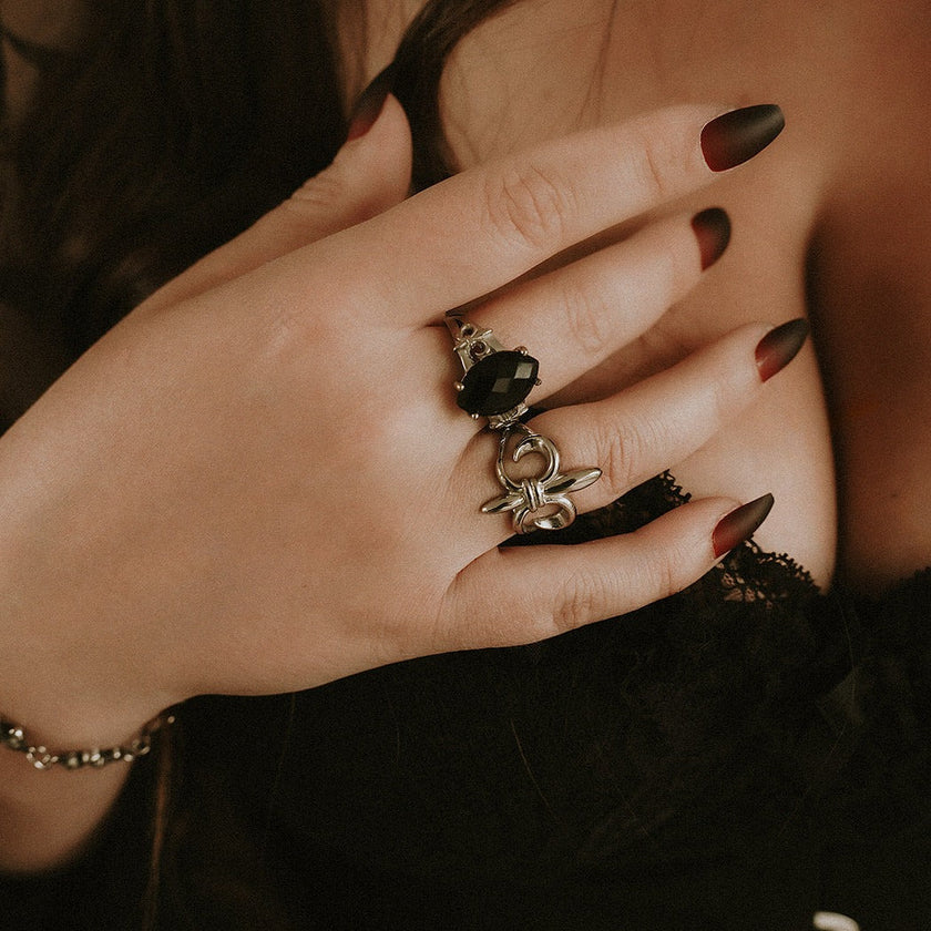 Anello Requiem Fleur De Lis