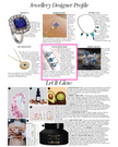 London Blue and Swiss Blue Topaz Ring in 18k Gold Vermeil