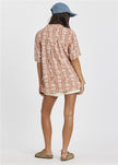 Sisstr Island Beauty SS Woven Top