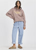 Sisstr Surf Longsleeve Fleecetrui met capuchon