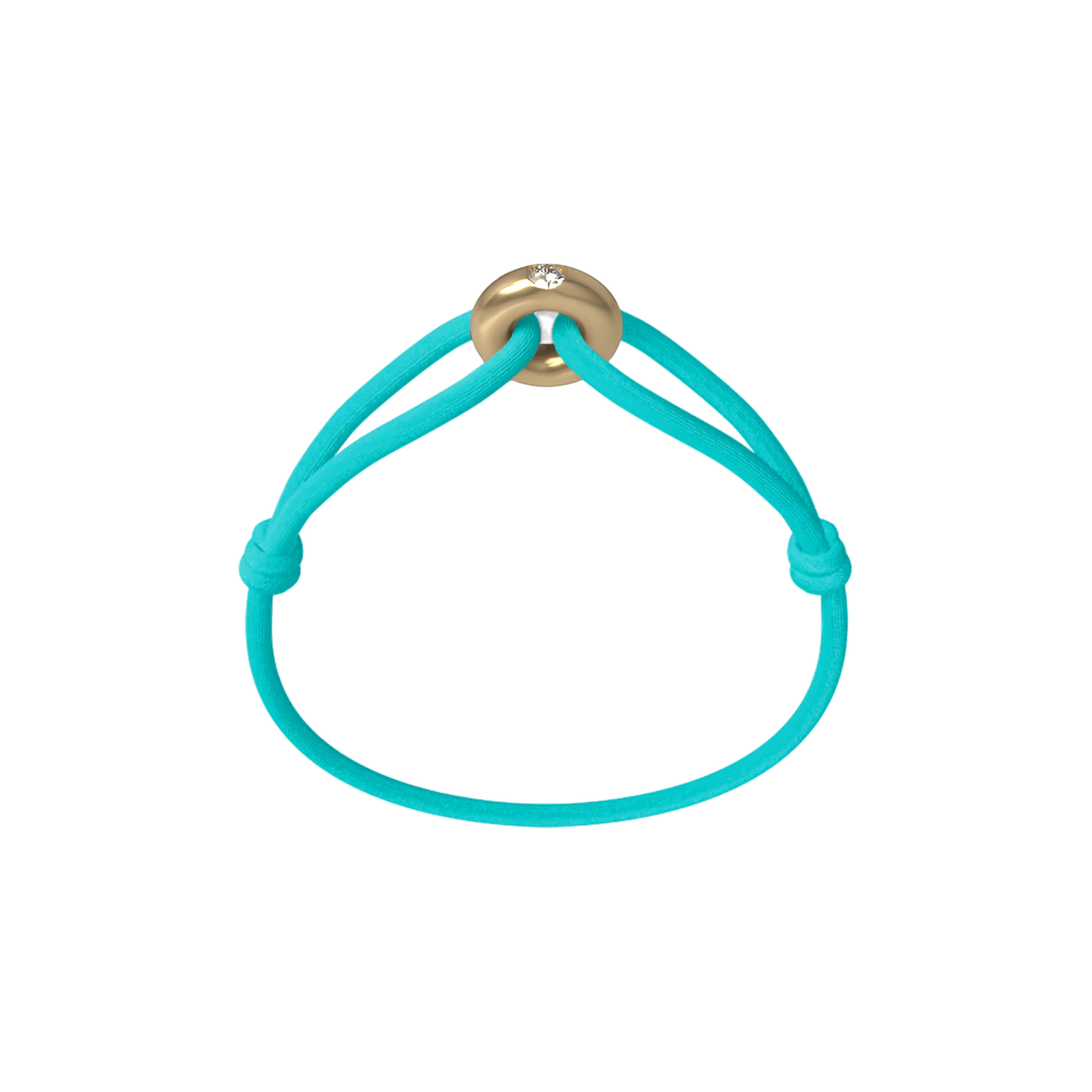 Golden Soho Diamond Cord Bracelet