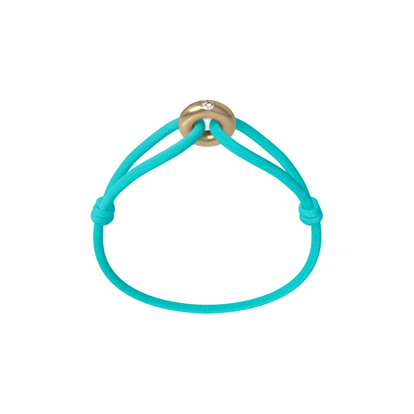 Golden Soho Diamond Cord Bracelet