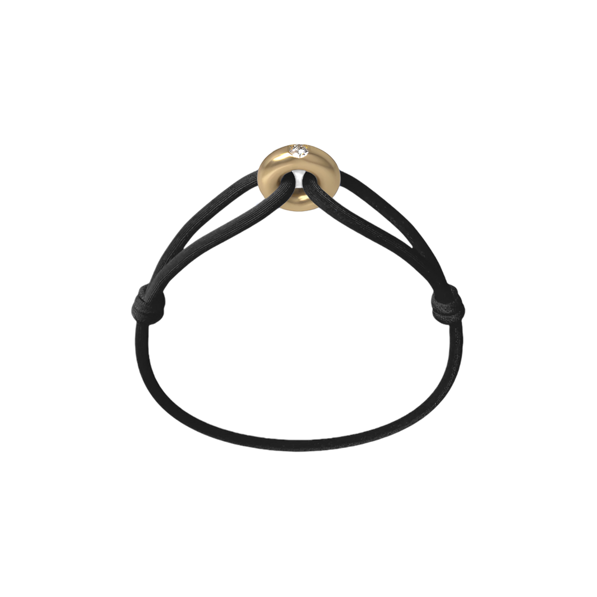 Golden Soho Diamond Cord Bracelet