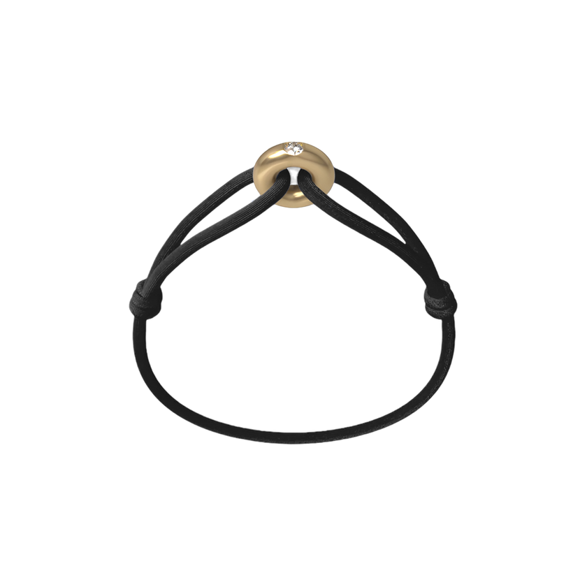 Golden Soho Diamond Cord Bracelet