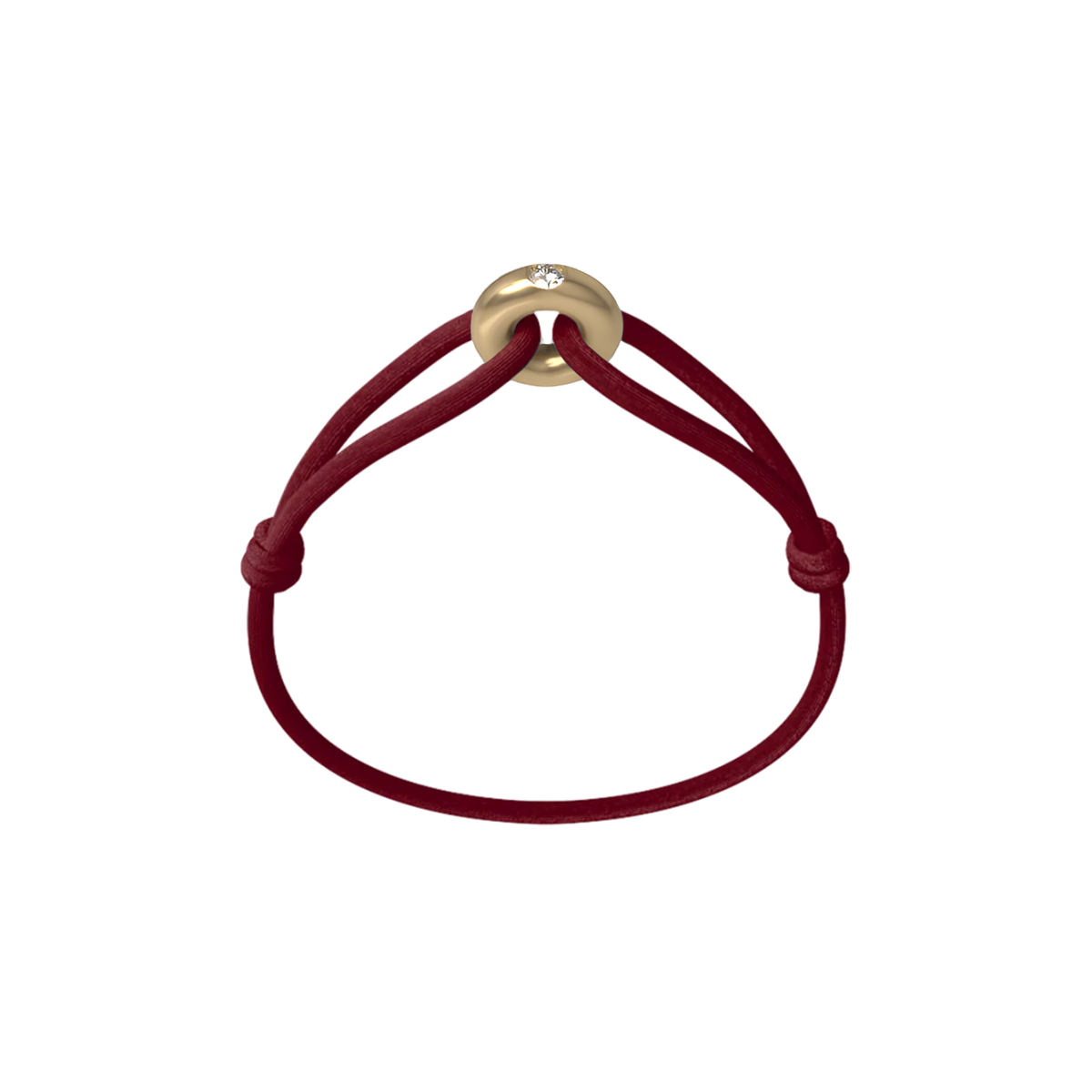 Golden Soho Diamond Cord Bracelet