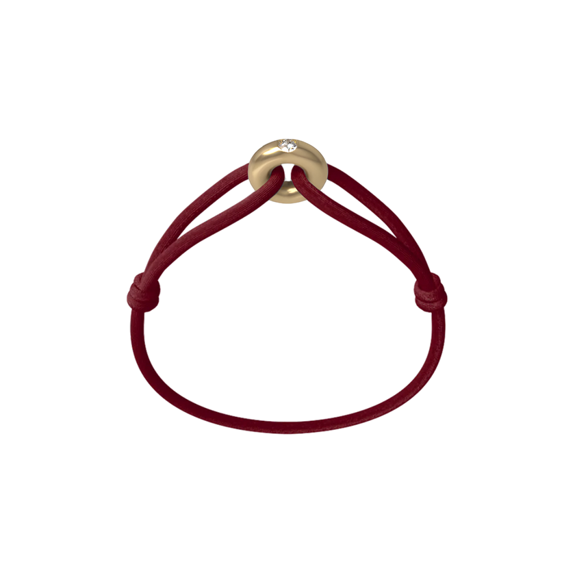 Golden Soho Diamond Cord Bracelet