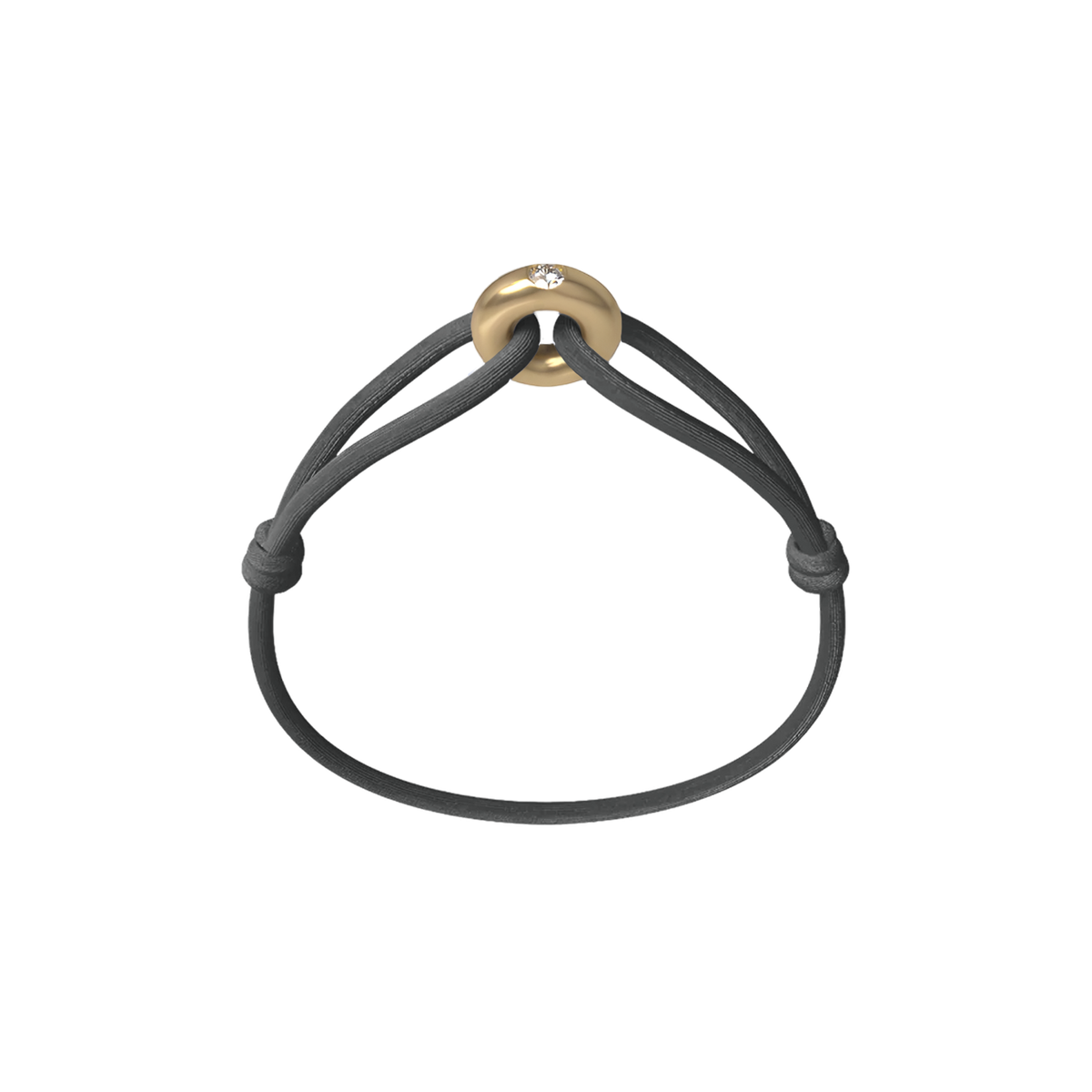 Golden Soho Diamond Cord Bracelet