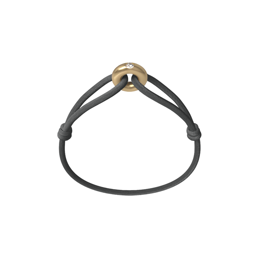Golden Soho Diamond Cord Bracelet