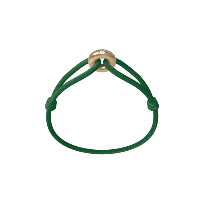 Golden Soho Diamond Cord Bracelet