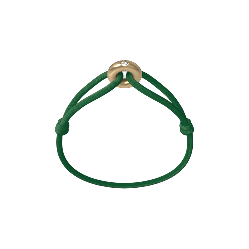 Golden Soho Diamond Cord Bracelet
