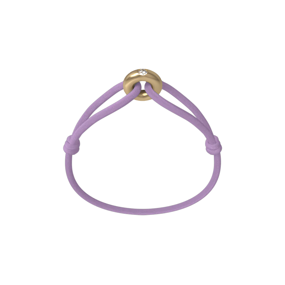 Golden Soho Diamond Cord Bracelet