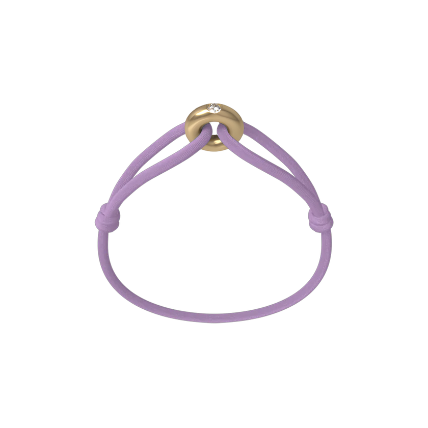 Golden Soho Diamond Cord Bracelet