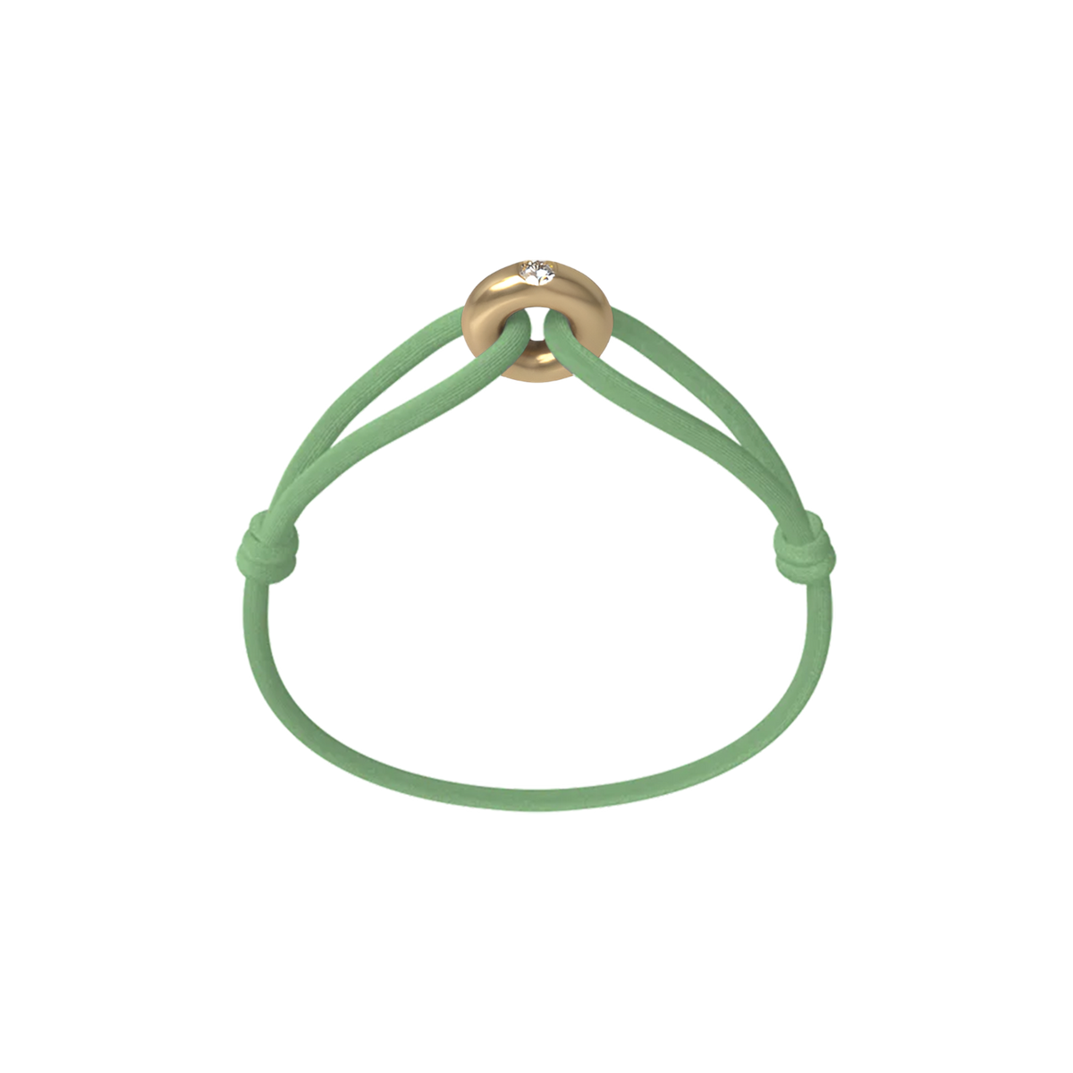 Golden Soho Diamond Cord Bracelet