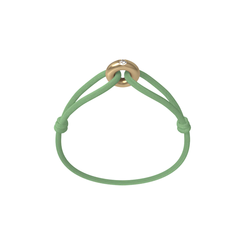 Golden Soho Diamond Cord Bracelet