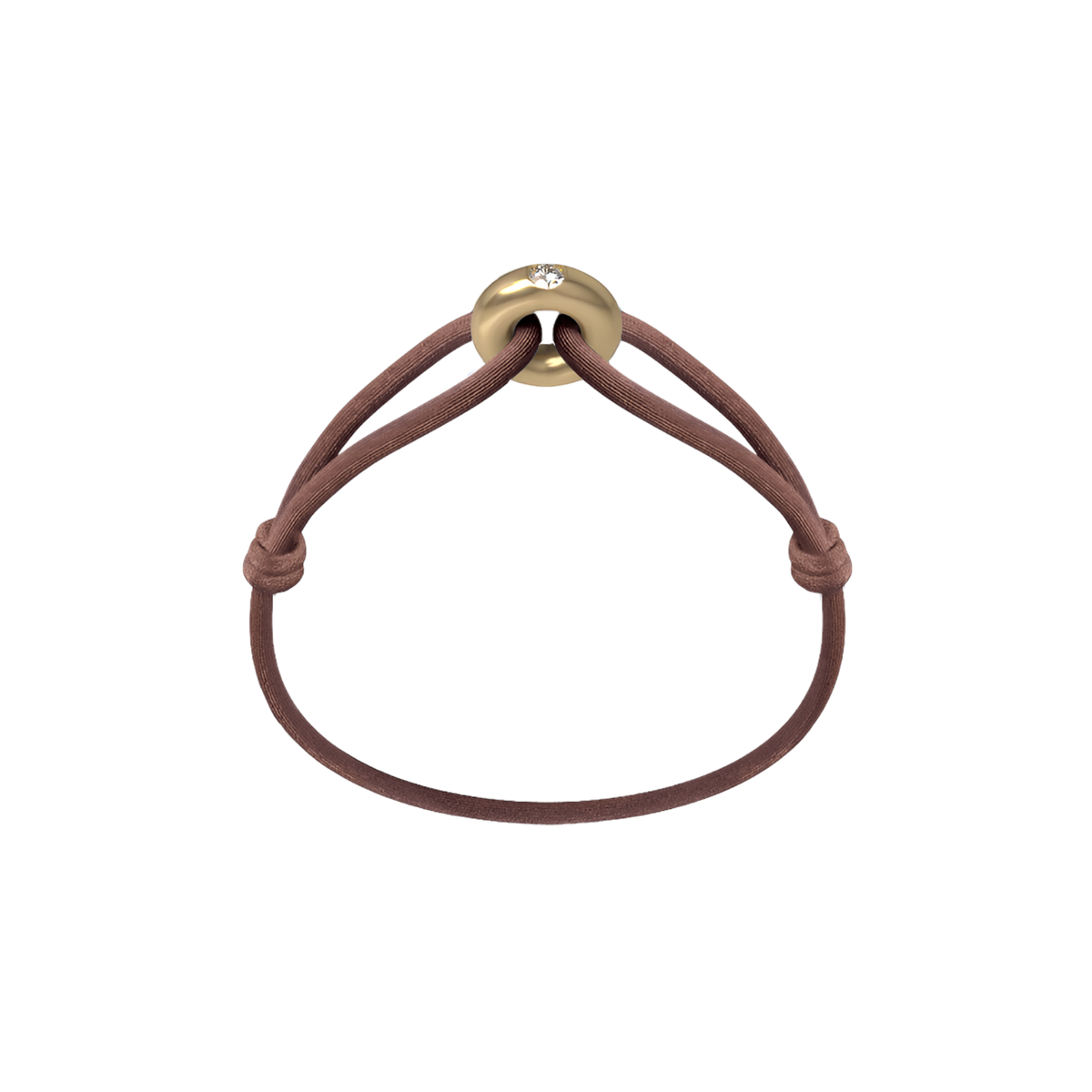 Golden Soho Diamond Cord Bracelet